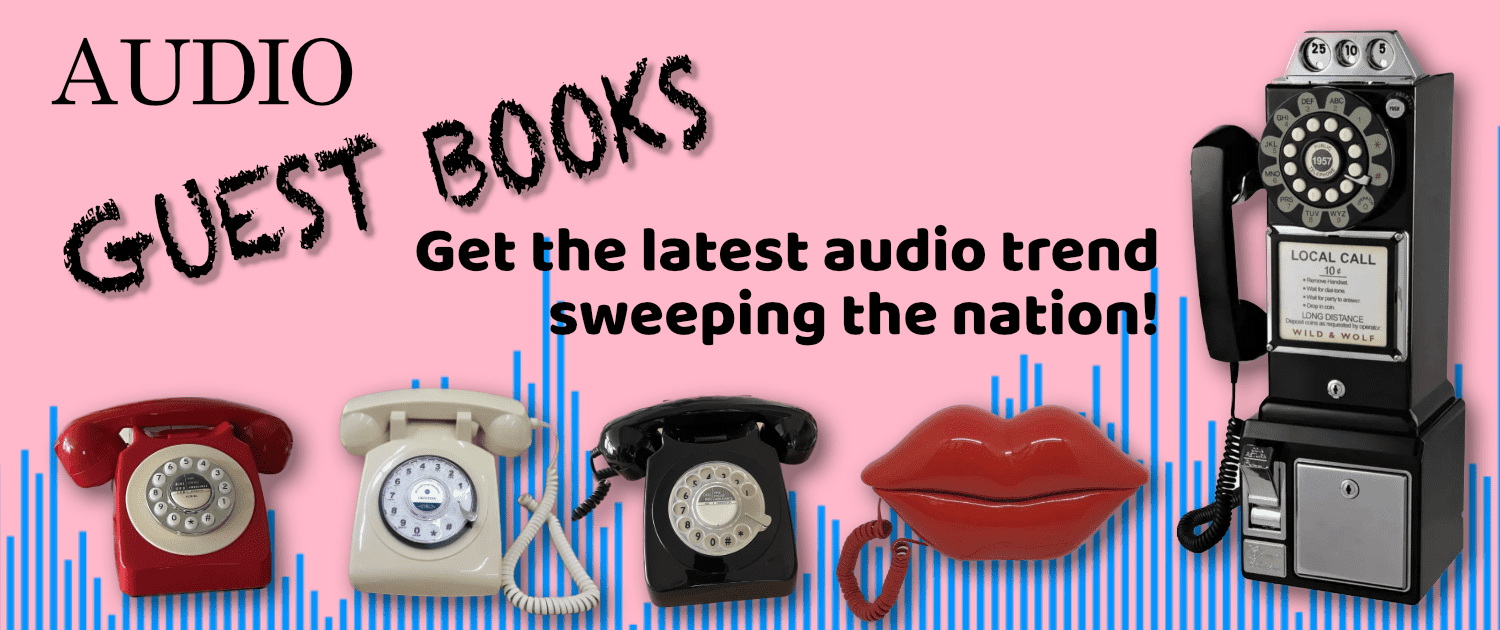 Audio Guest book for Weddings